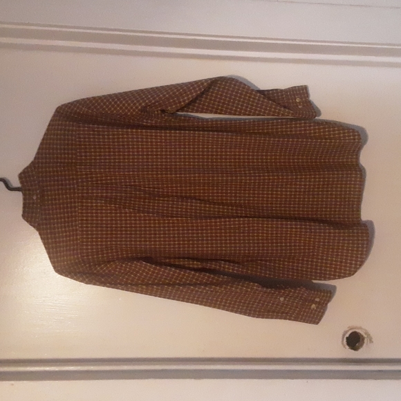 Men's Tommy Hilfiger Button Down Plaid Shirt Sz L - Picture 7 of 8